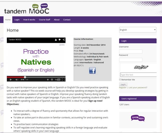 English/Spanish MOOC