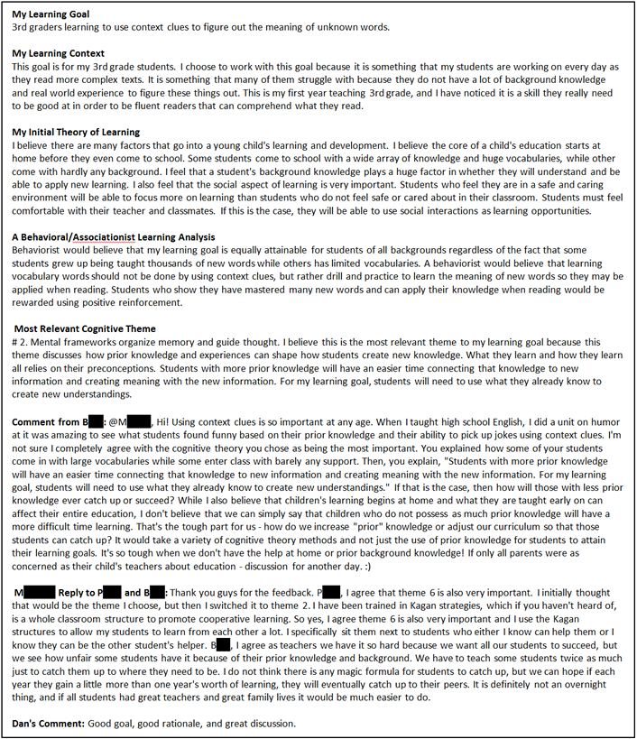 Competency essay