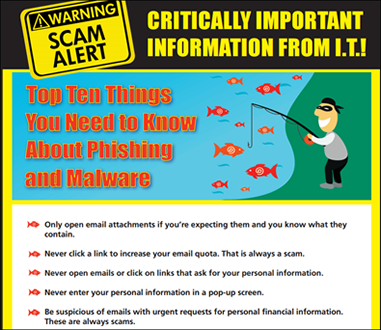 phishing poster security educational education figure awareness risk educause data