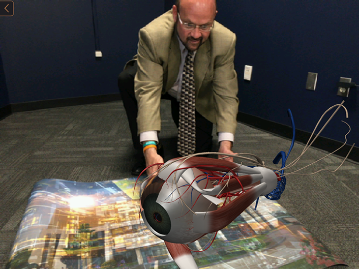 Figure 3. Integrating augmented reality learning environments into the LMS