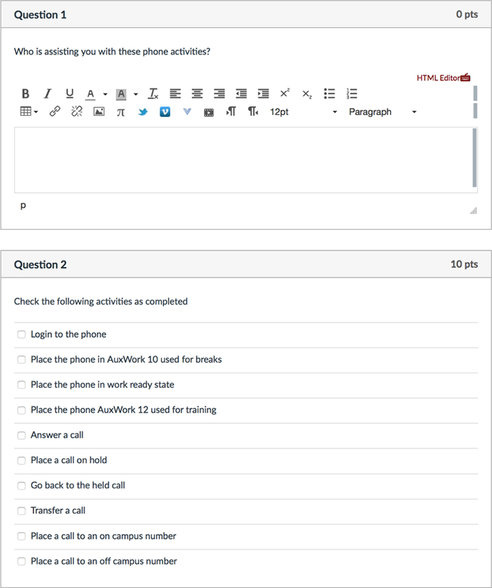 Figure 1. Integrating offline activities to practice skills learned from online training
