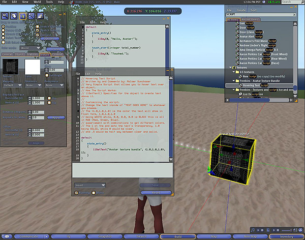 SL build script screenshot