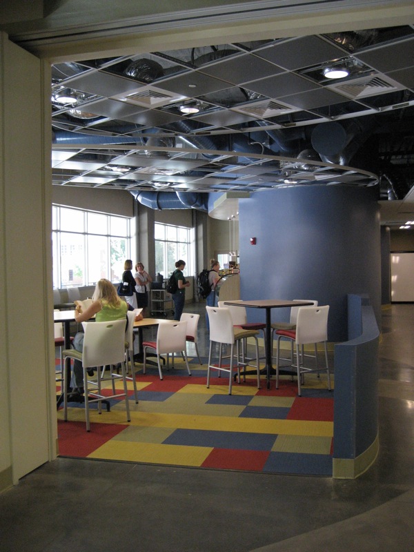 10. Cafe and dining area