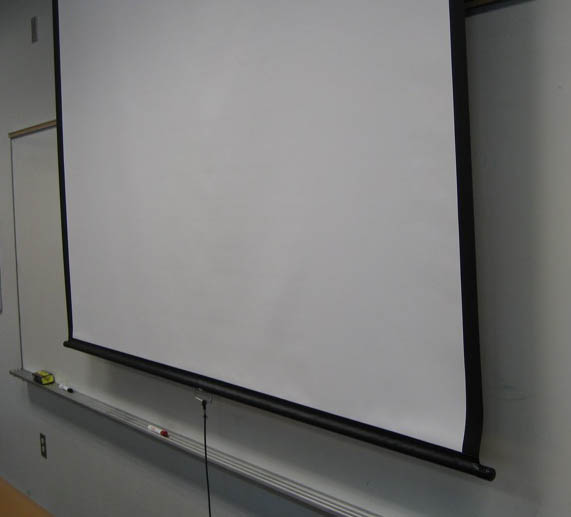 49. Whiteboard and screen