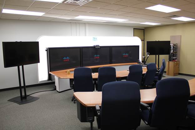 Telepresence Seamlessly Connecting Classes Across Campuses