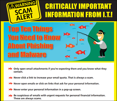 Figure 3 - Educational phishing poster