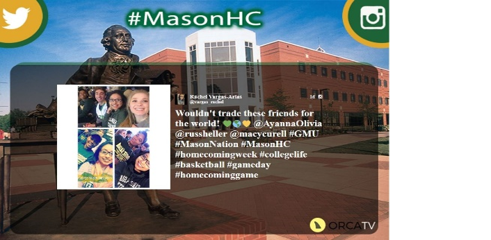Figure 6. Mason homecoming campaign