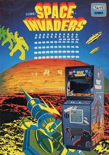photo of cover of Space Invaders game