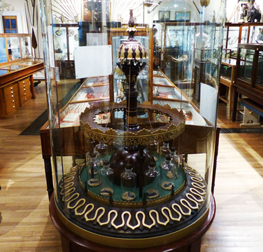 A replica tempest prognosticator at the Whitby Museum, Whitby, UK