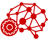 Gear attached to a network of nodes.