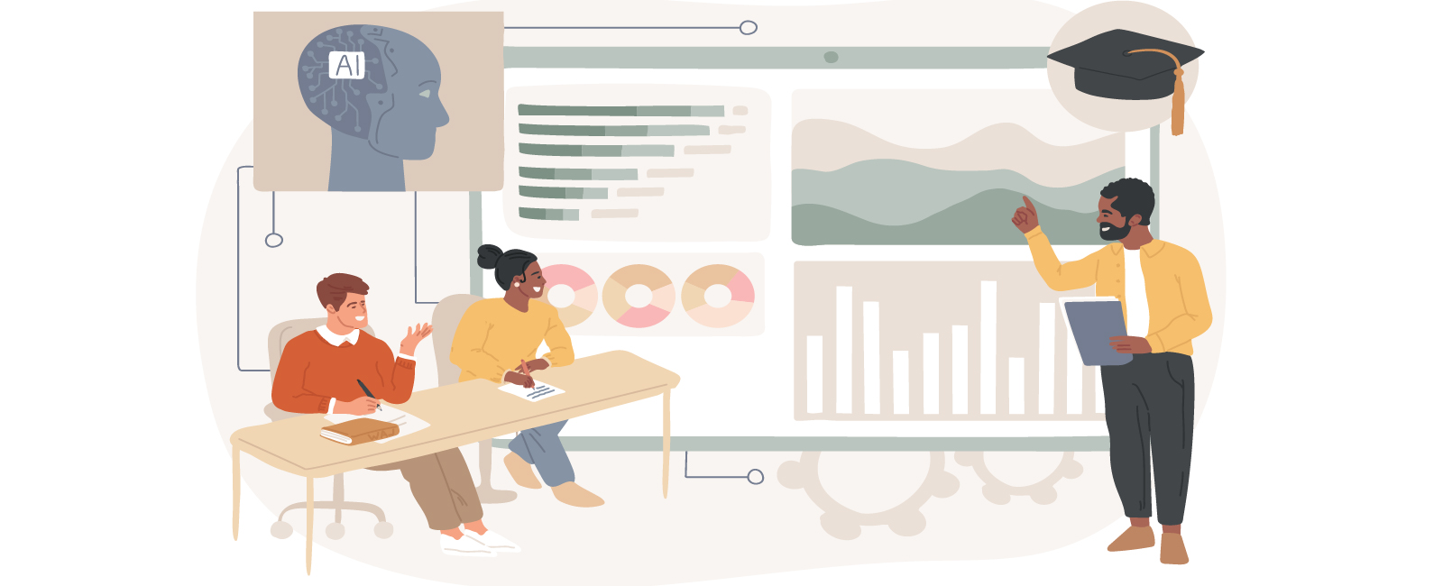 AI and Course Design: Machines Can Help, but Only Humans Can Teach