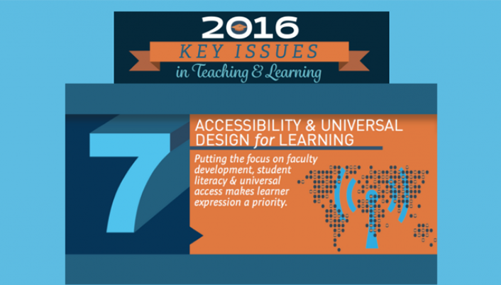 2016 Key Issues in Teaching and Learning - Accessibility and Universal Design for Learning