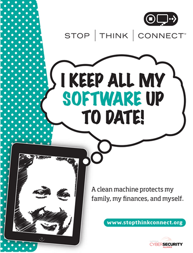 Software Up to Date poster graphic