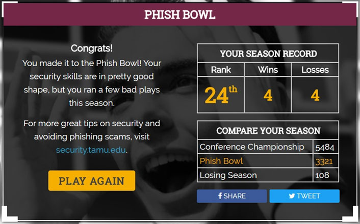 Phish Bowl screen shot