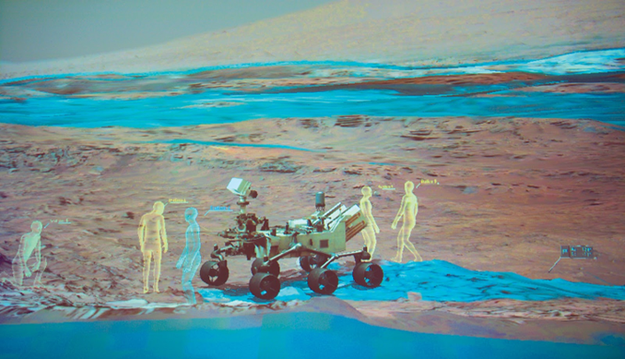 Microsoft and JPL create virtual Mars with Hololens