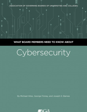 image of book cover: What Board Members Need to Know About Cybersecurity