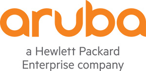 Logo: Aruba a Hewlett Packard Enterprise company