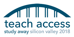 logo: teach access | study away silicon valley 2018