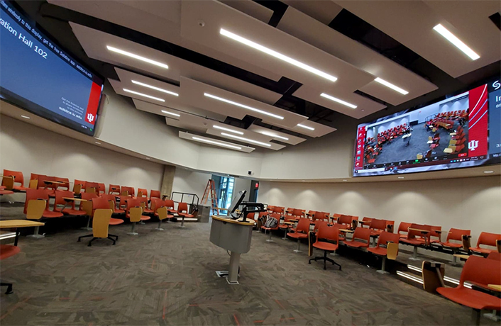 Amphitheater learning space