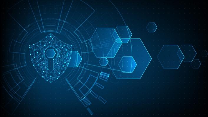 Image of shield protecting data