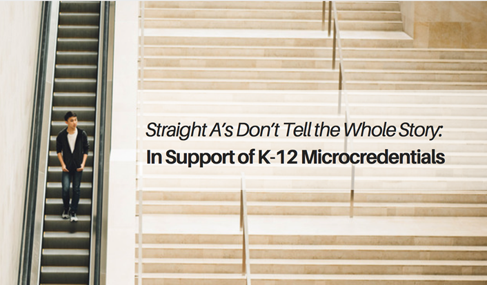 photo of stairs and young man on adjacent escalator with blog title overlaid on it